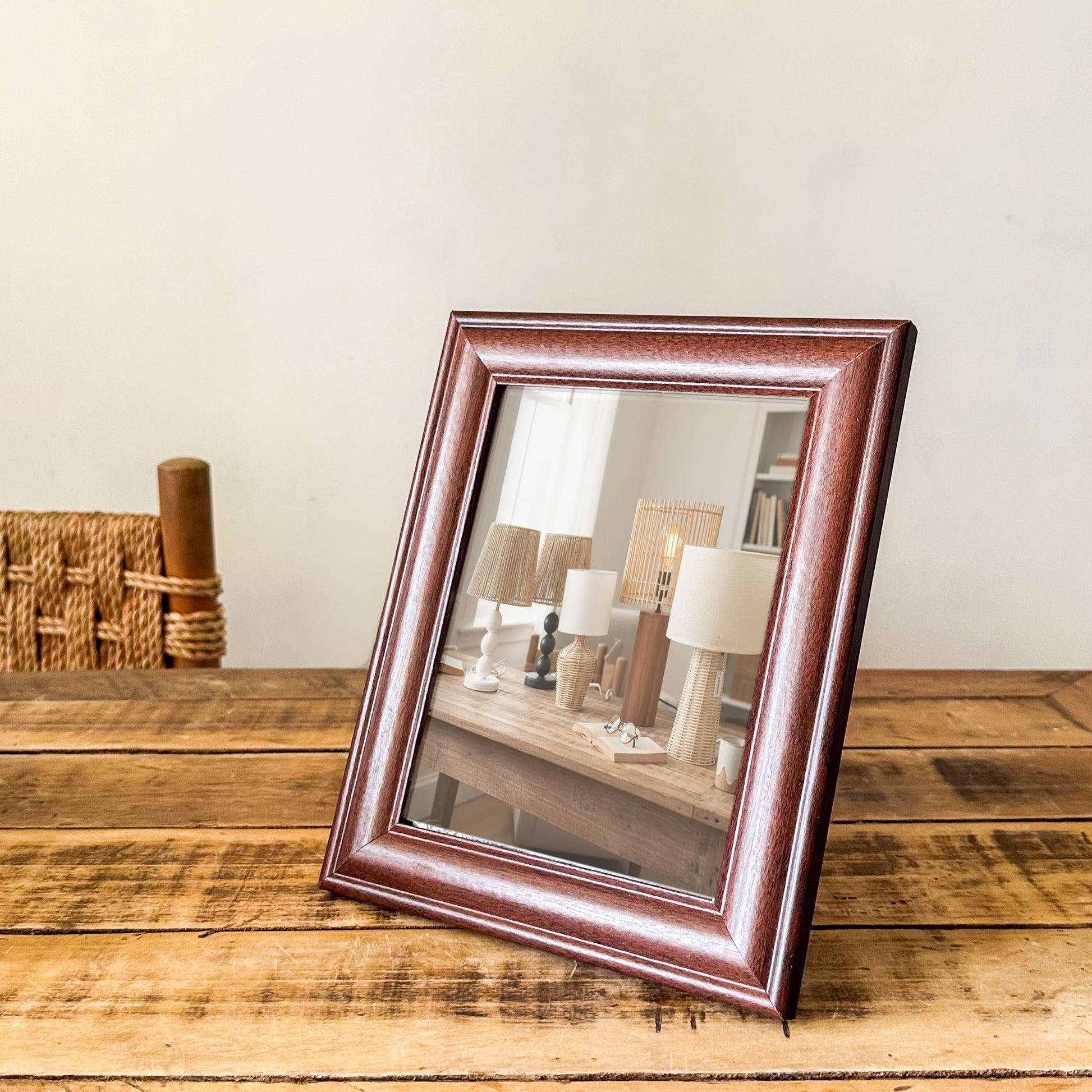 Marco de Fotos Textura Madera 21x26 cm Marco de foto Frank Home Chile