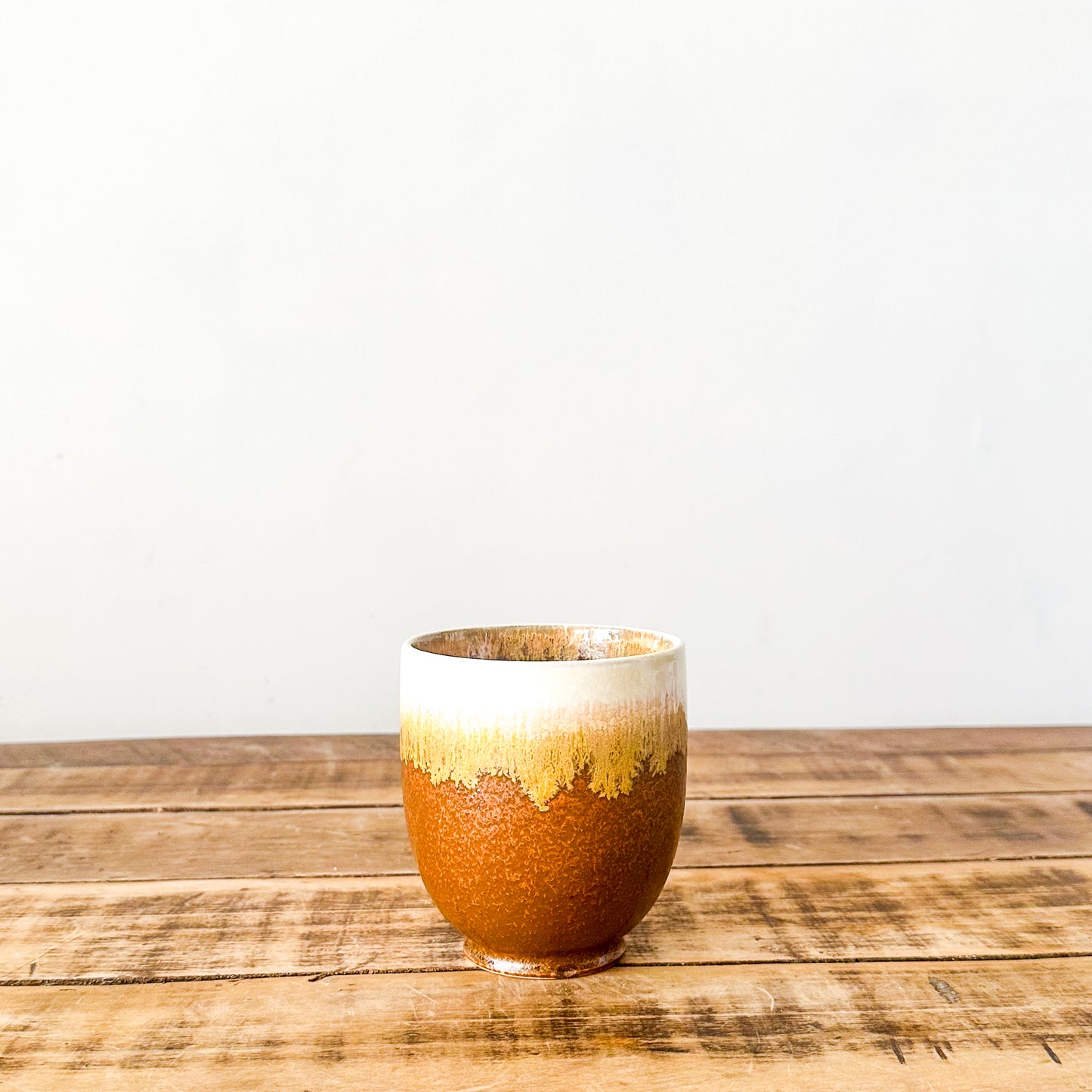 Porta Macetero Cerámica Bicolor Porta Macetero Frank Home Chile