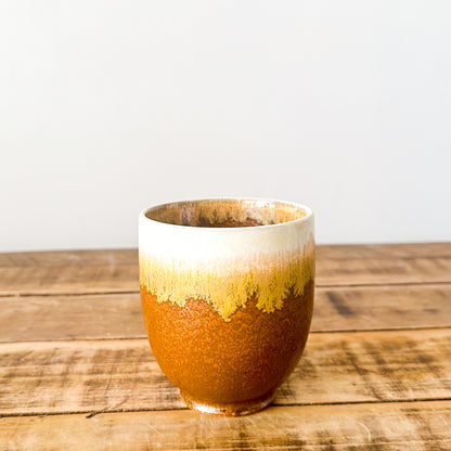 Porta Macetero Cerámica Bicolor Porta Macetero Frank Home Chile