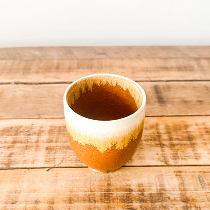 Porta Macetero Cerámica Bicolor Porta Macetero Frank Home Chile