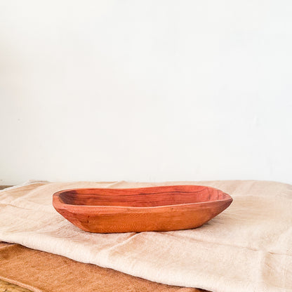 Fuente Madera Alerce Nativa Artesanal Irregular Fuente Frank Home Chile