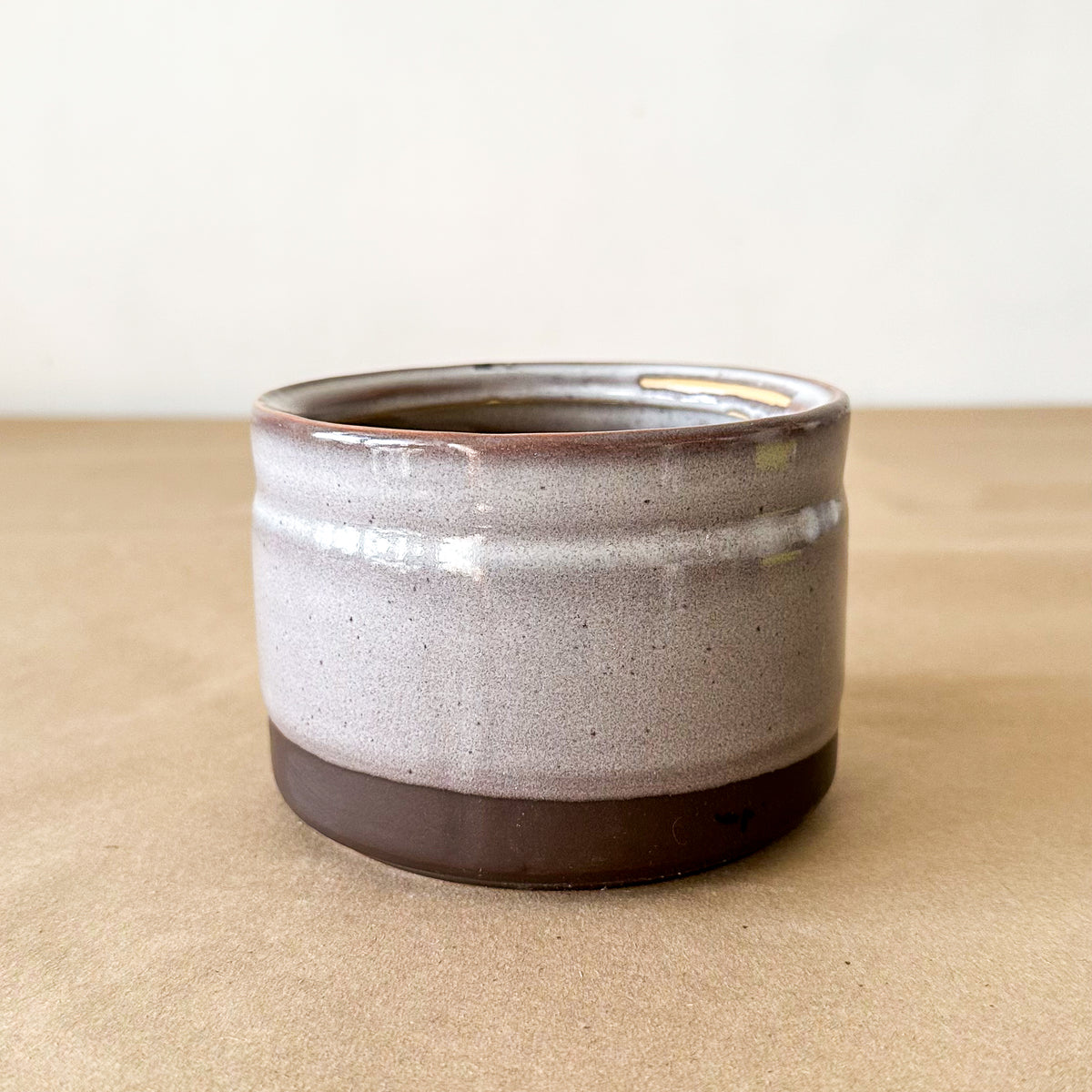 Porta Macetero Cerámica Esmaltada 9 cm