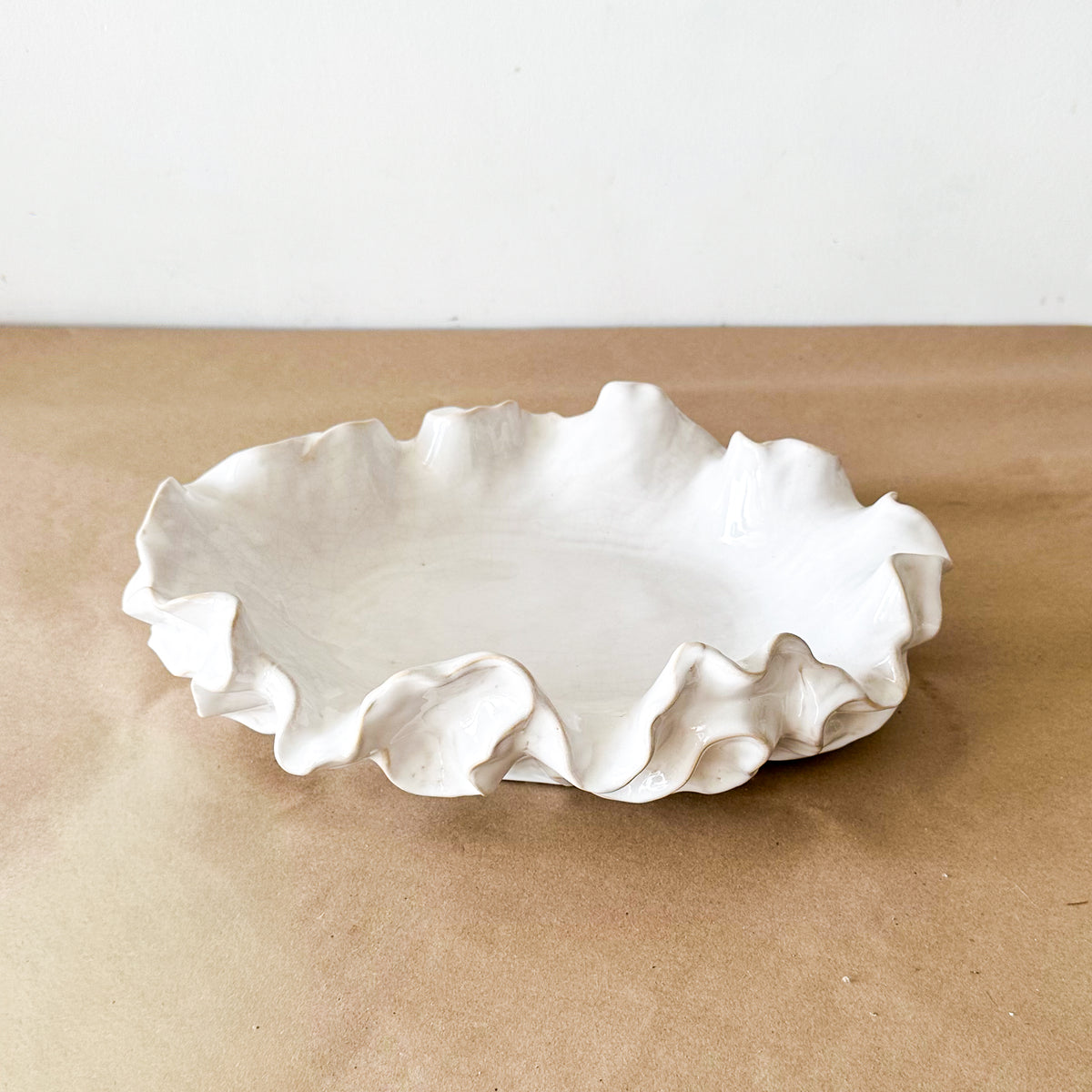 Bandeja Cerámica Forma Orgánica 35 cm