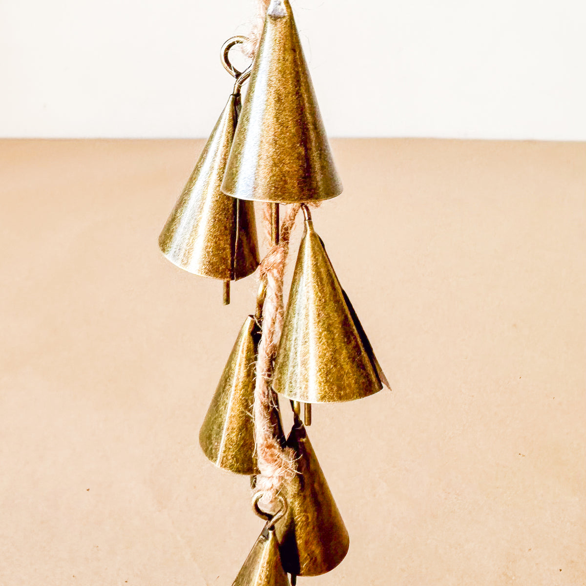 Colgante Campanas Bronce Adorno Frank Home Chile