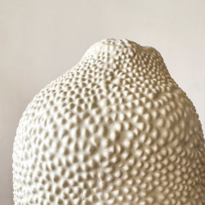 Jarrón Cerámica Irregular Textura 38 cm Florero Frank Home Chile