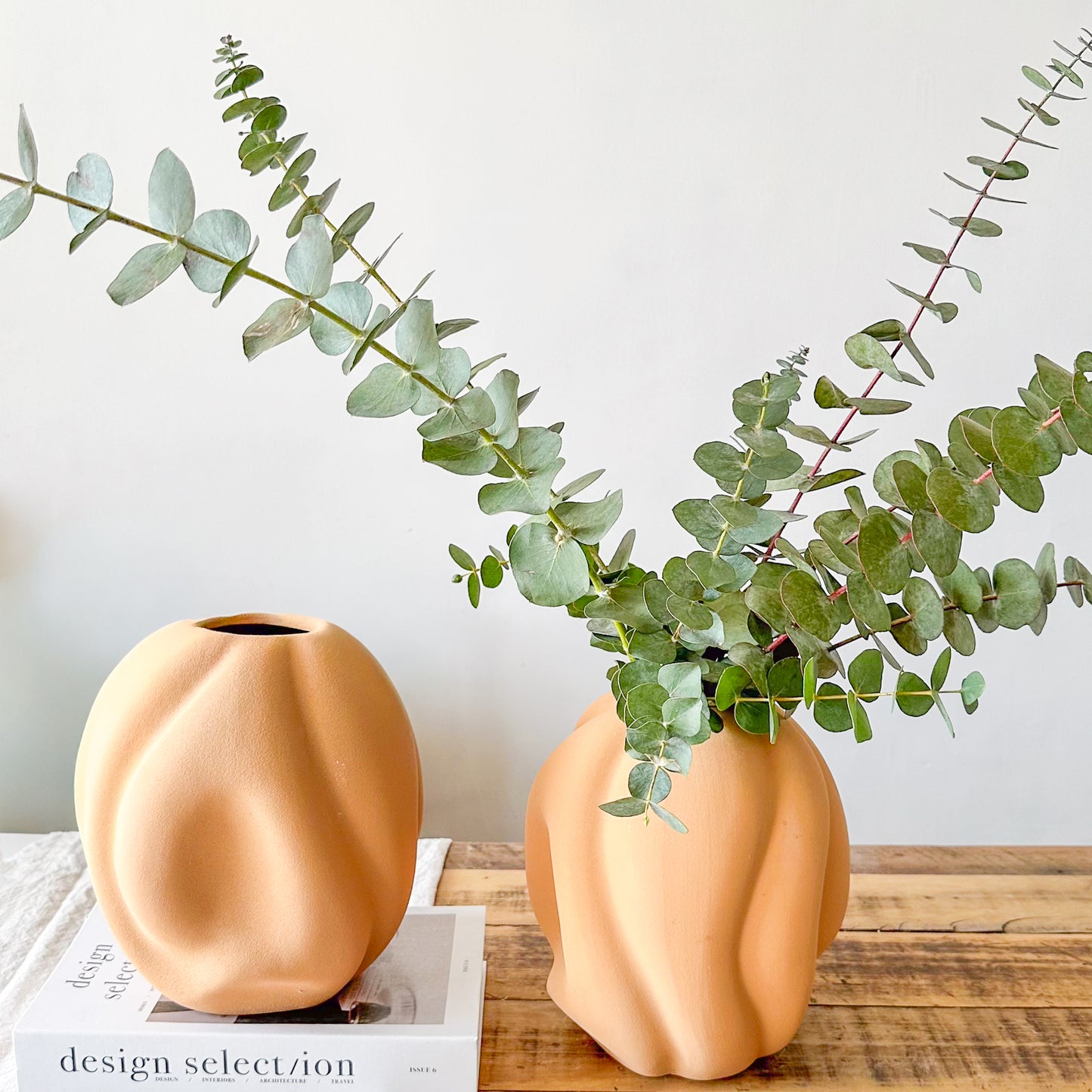 Florero Cerámica Formas Organicas