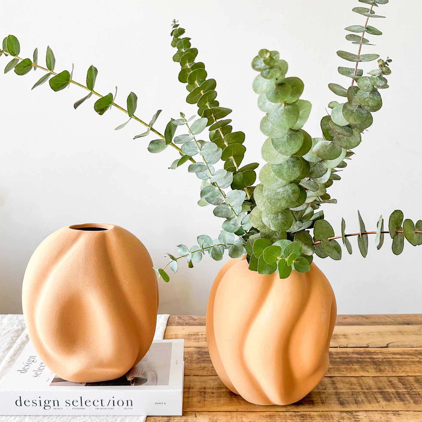 Florero Cerámica Formas Organicas