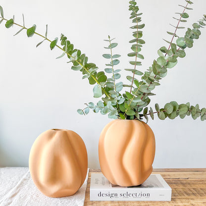 Florero Cerámica Formas Organicas