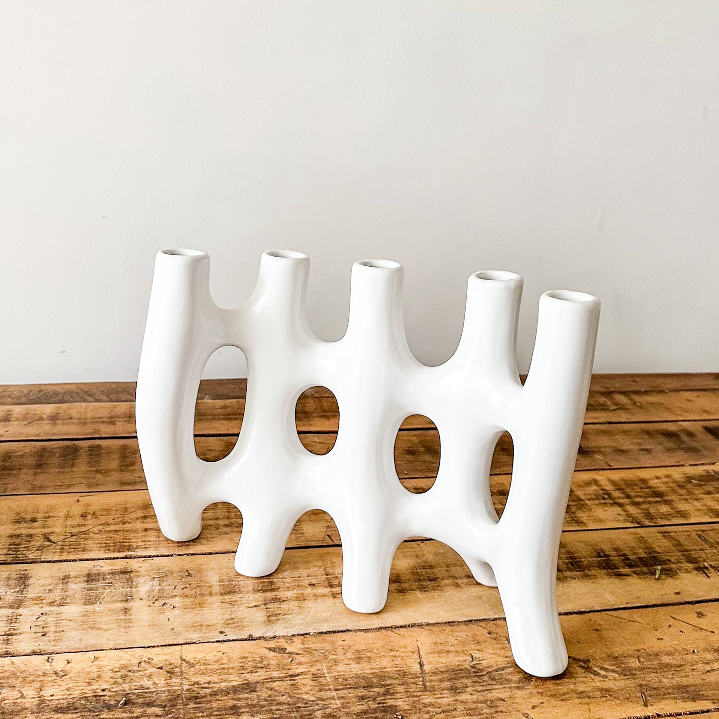 Florero Abstracto Cerámica Escultural Florero Frank Home Chile