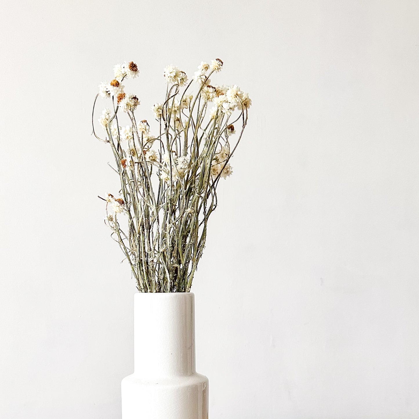 Florero Cerámica Esmaltada Tubo