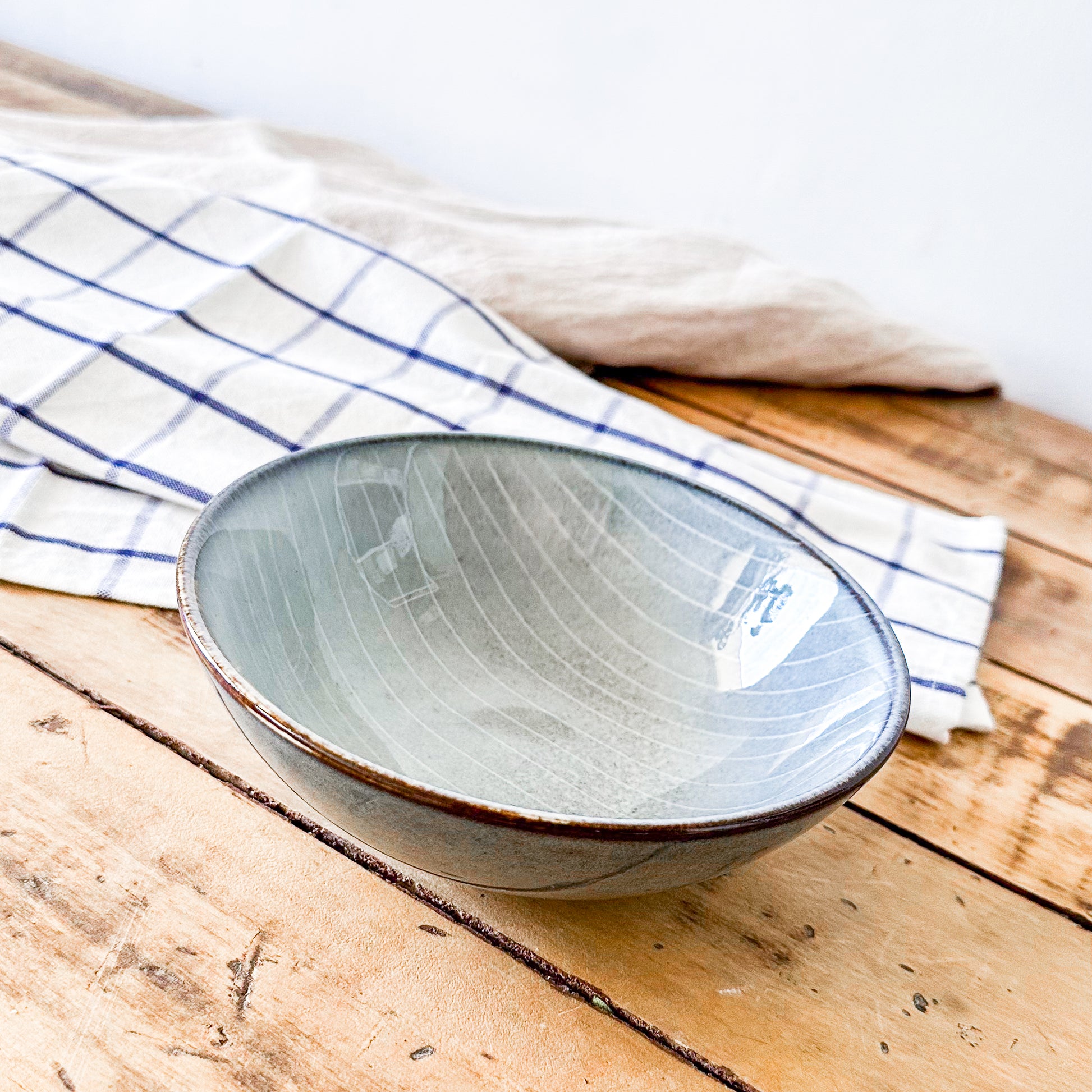 Bowl Celeste Cerámica Bowl Frank Home Chile