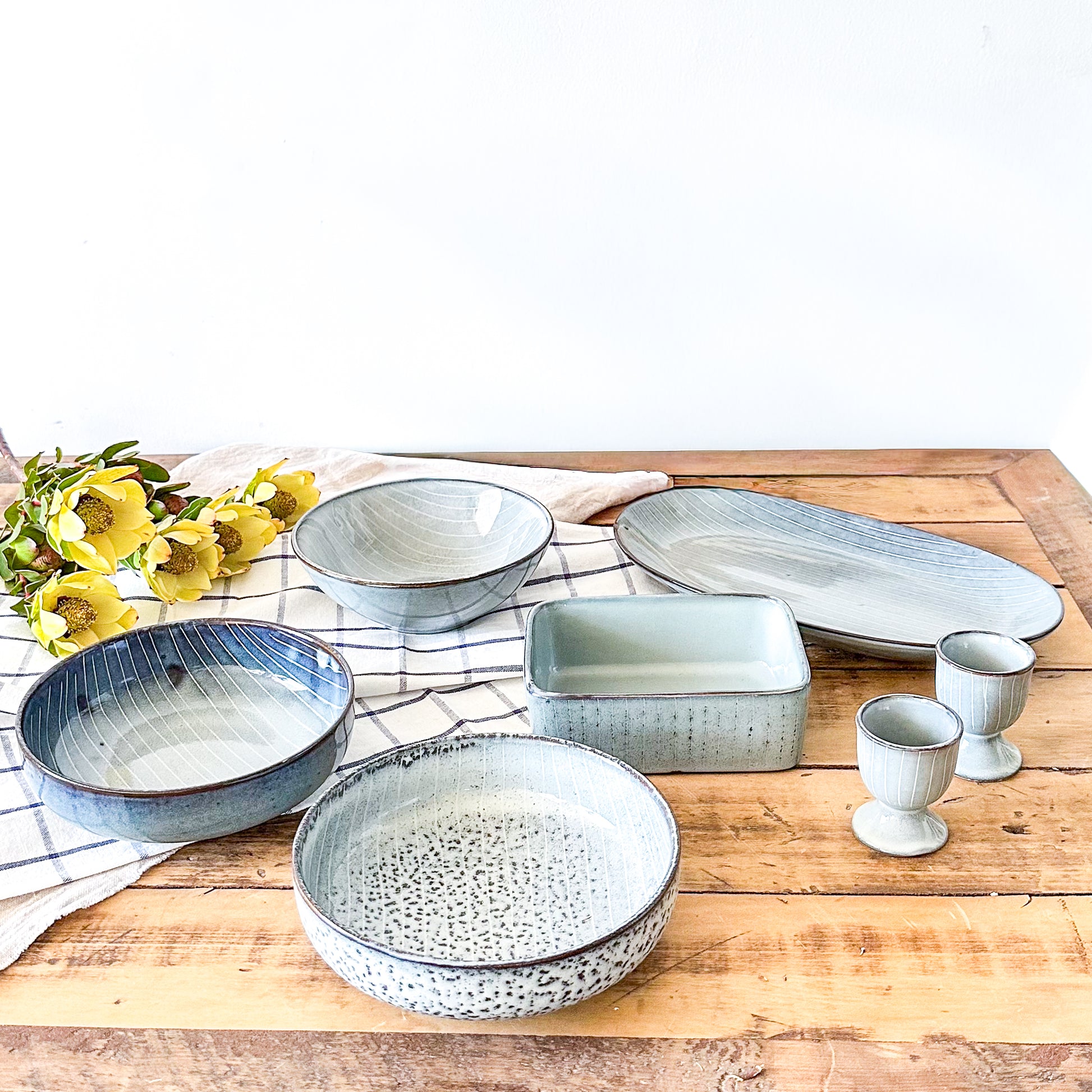 Bowl Celeste Cerámica Bowl Frank Home Chile