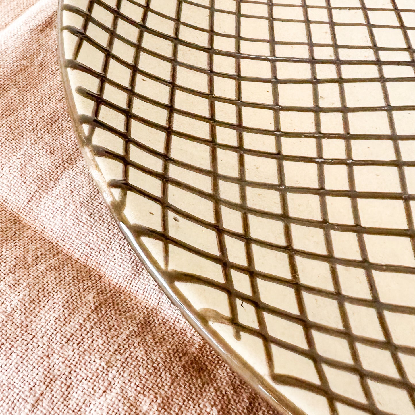 Bandeja Redonda Cerámica bandeja Frank Home Chile