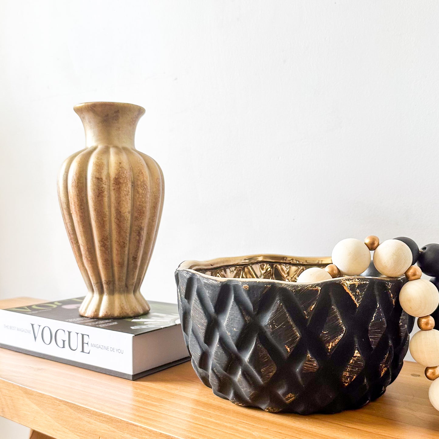 Fuente Decorativa Negra Envejecida Fuente Frank Home Chile