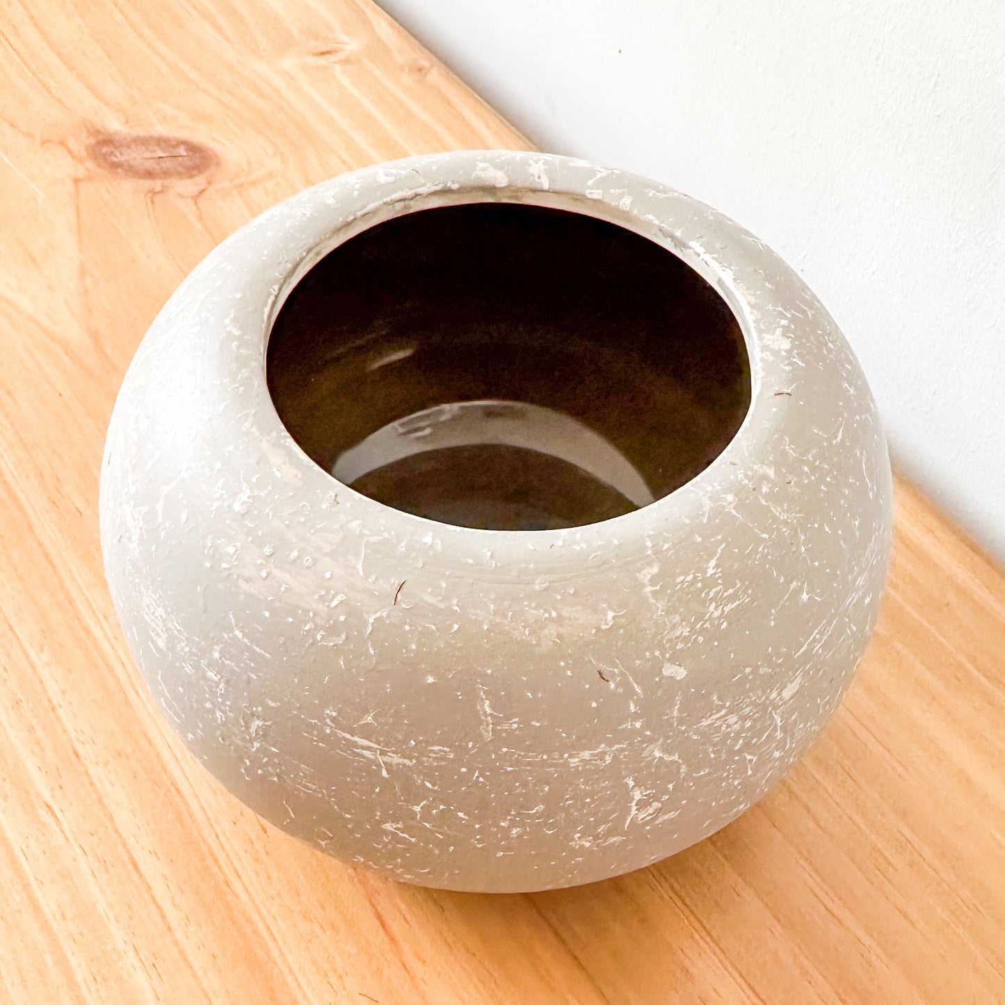 Base Centro Mesa Cerámica Gris Centro de mesa Frank Home Chile