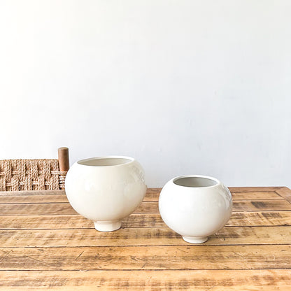 Base Centro de Mesa Cerámica Esmaltada - Diseño Rústico Elegante Centro de mesa Frank Home Chile