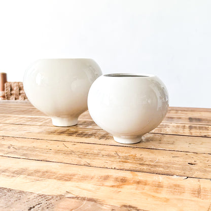 Base Centro de Mesa Cerámica Esmaltada - Diseño Rústico Elegante Centro de mesa Frank Home Chile