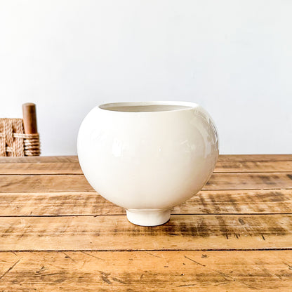 Base Centro de Mesa Cerámica Esmaltada - Diseño Rústico Elegante A Centro de mesa Frank Home Chile