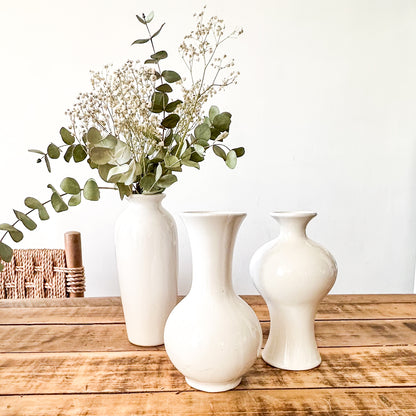 Set 3 floreros cerámica esmaltada Florero Frank Home Chile