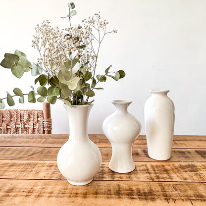 Set 3 floreros cerámica esmaltada Florero Frank Home Chile