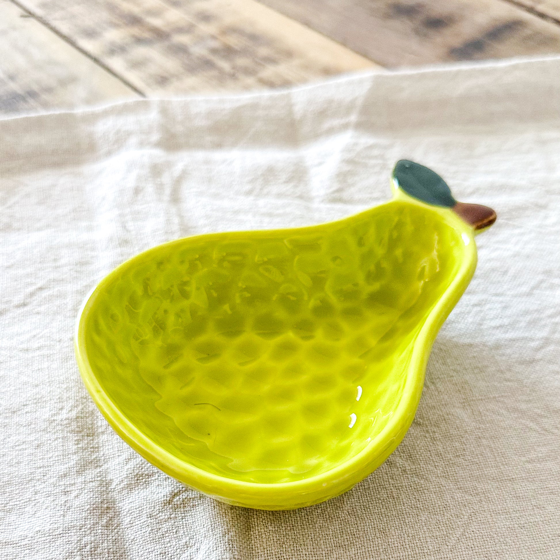 Set Pocillos Cerámica Pera y Naranja - Diseño Frutal pocillo Frank Home Chile