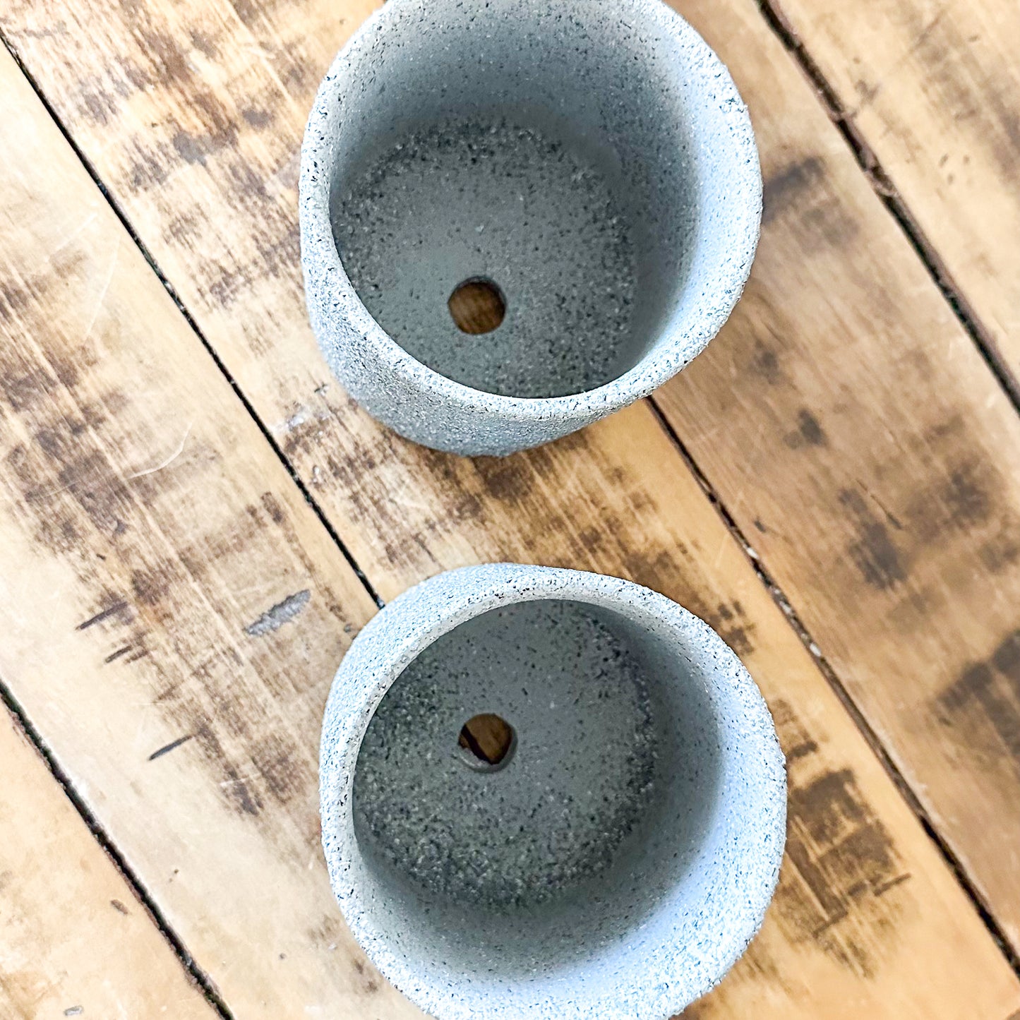 Porta Maceteros Cerámica Textura Piedra Porta Macetero Frank Home Chile