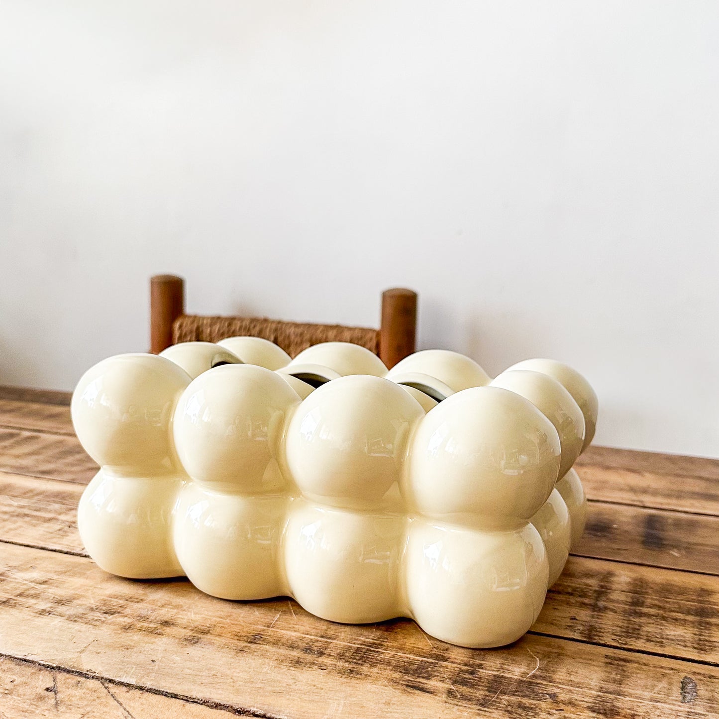 Porta Pañuelos Cerámica Nube Accesorio Frank Home Chile