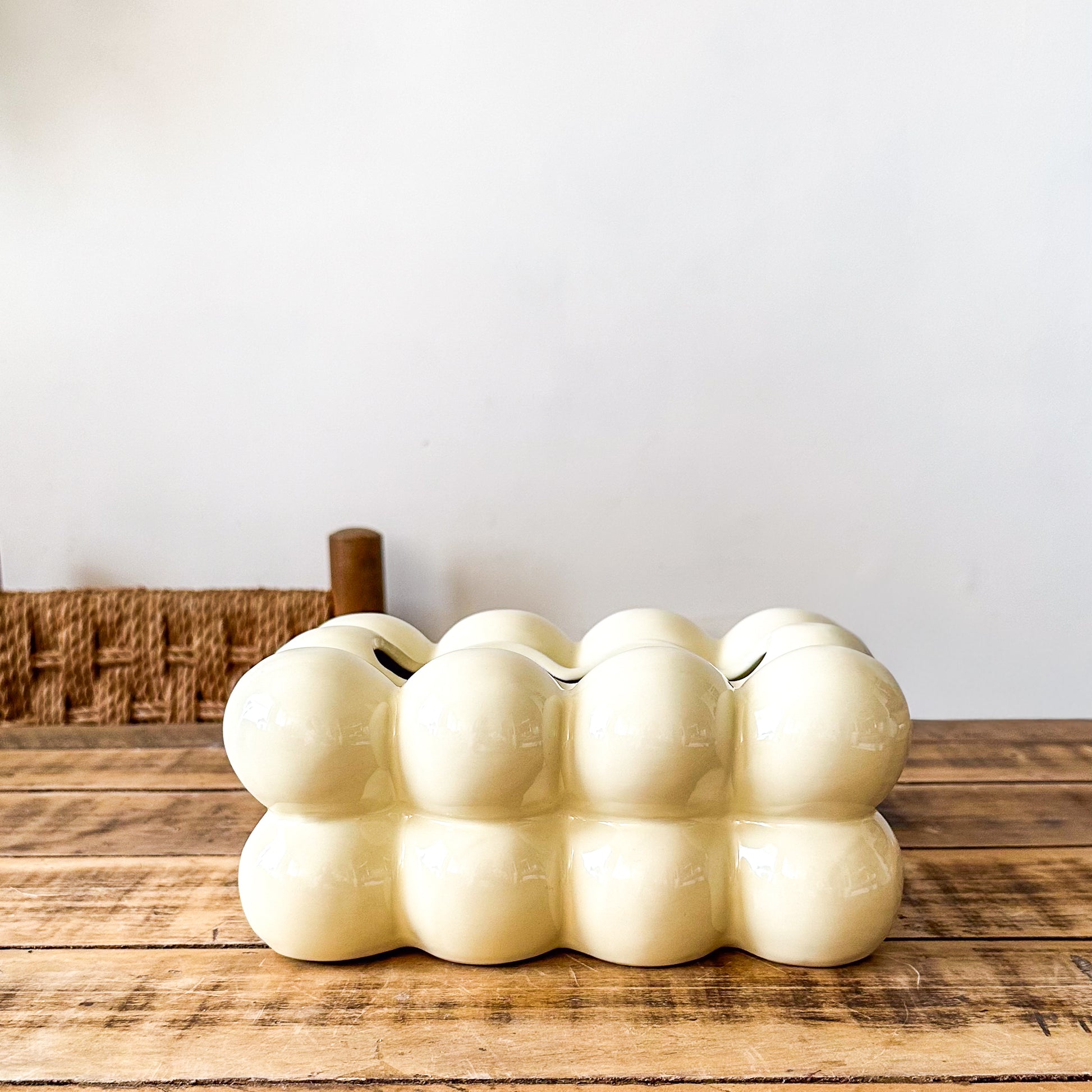 Porta Pañuelos Cerámica Nube Accesorio Frank Home Chile