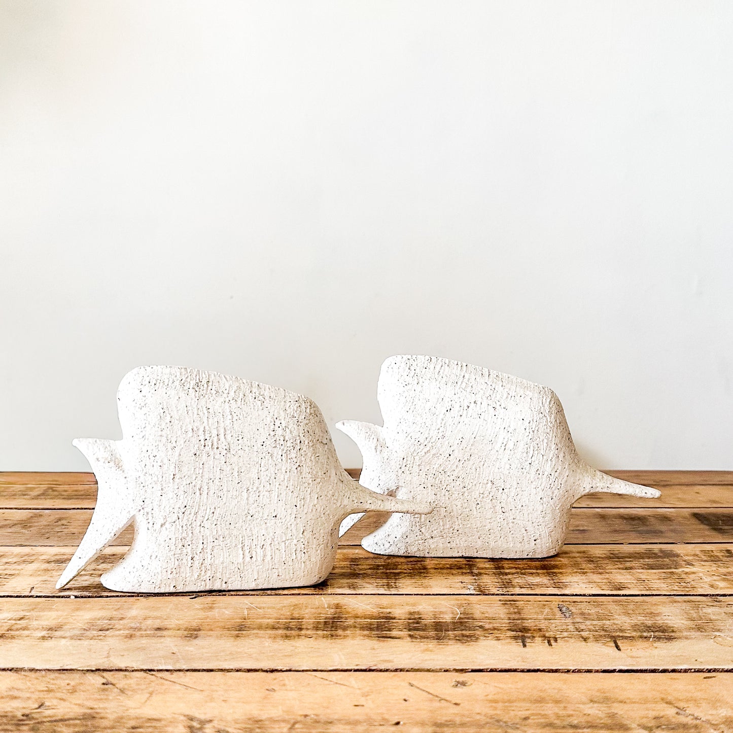 Adorno Pez Cerámica Texturada Adorno Frank Home Chile