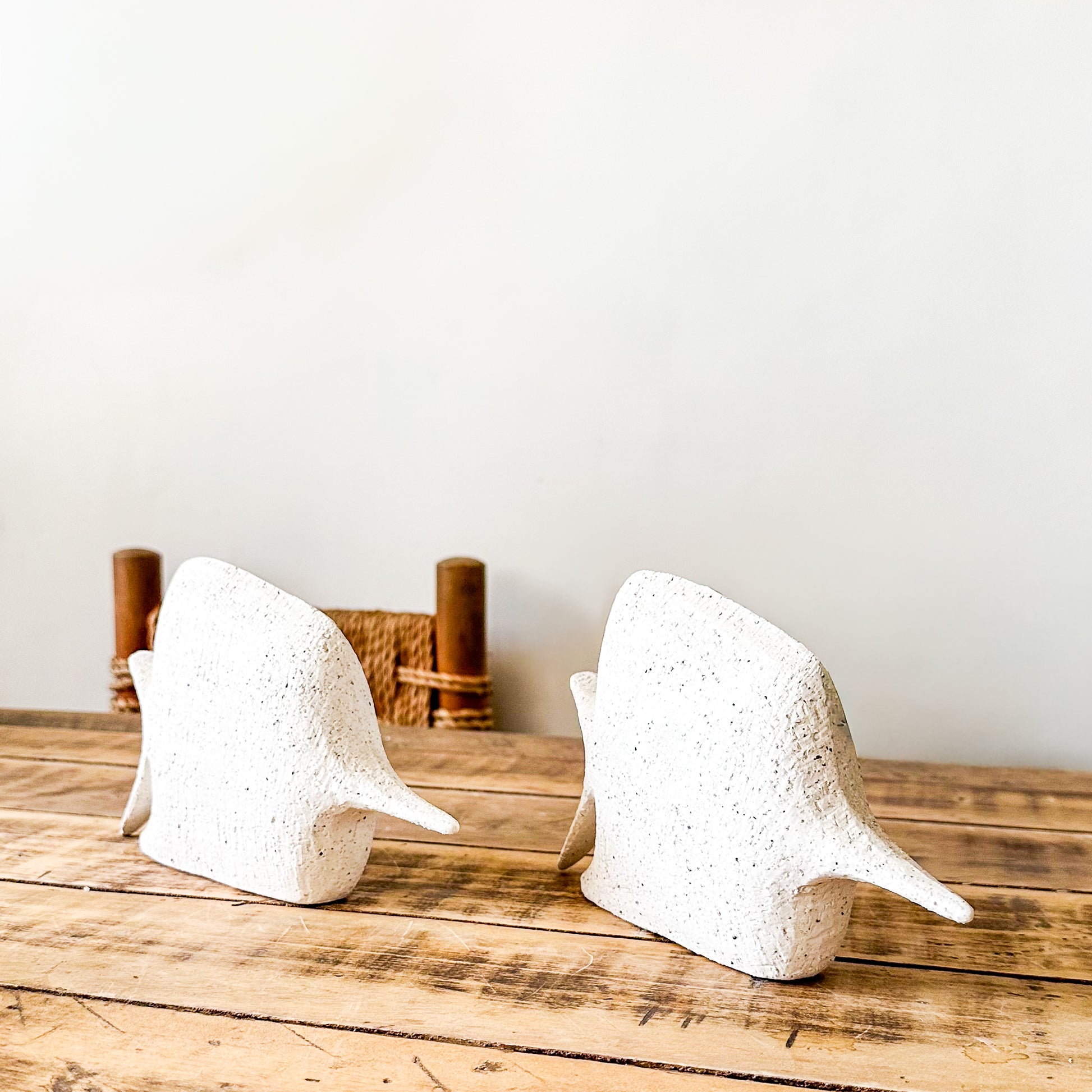 Adorno Pez Cerámica Texturada Adorno Frank Home Chile