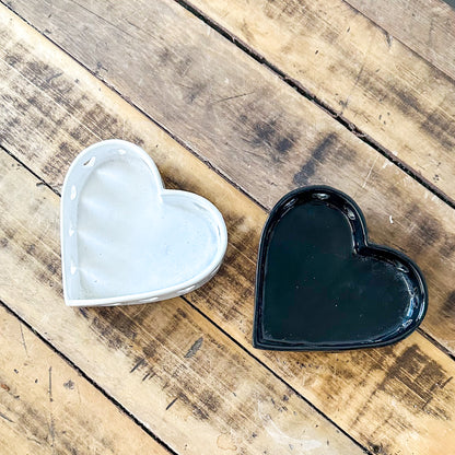 Joyero Cerámica Calado Corazón Adorno Frank Home Chile