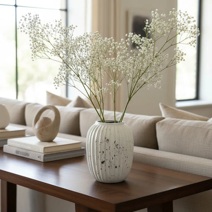 Florero Acanalado Desgastado Rústico Florero Frank Home Chile