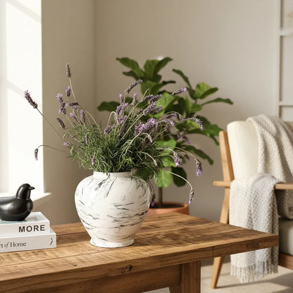 Florero Ánfora Mármol Florero Frank Home Chile