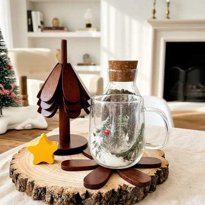 Set 4 Posavasos Árbol Desmontable Dos Modelos posavasos Frank Home Chile