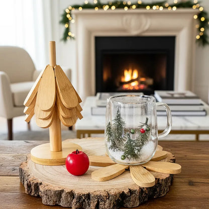 Set 4 Posavasos Árbol Desmontable Dos Modelos posavasos Frank Home Chile