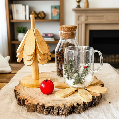 Set 4 Posavasos Árbol Desmontable Dos Modelos posavasos Frank Home Chile