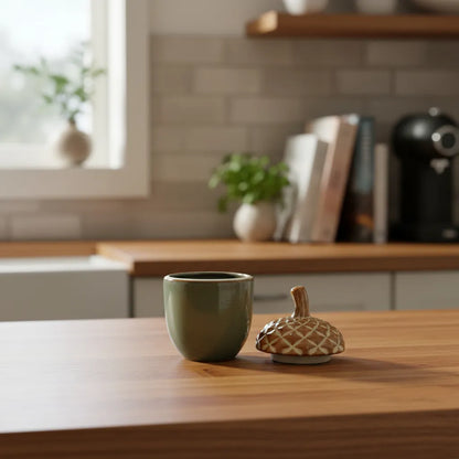 Contenedor bellota con tapa Adorno Frank Home Chile