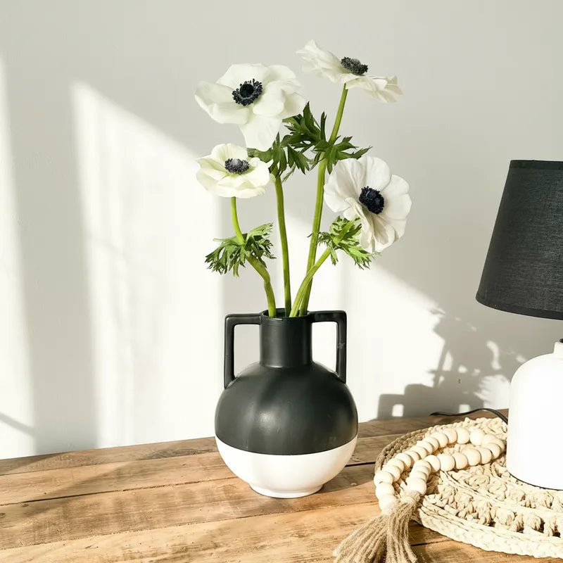 Florero Redondo Bicolor Florero Frank Home Chile