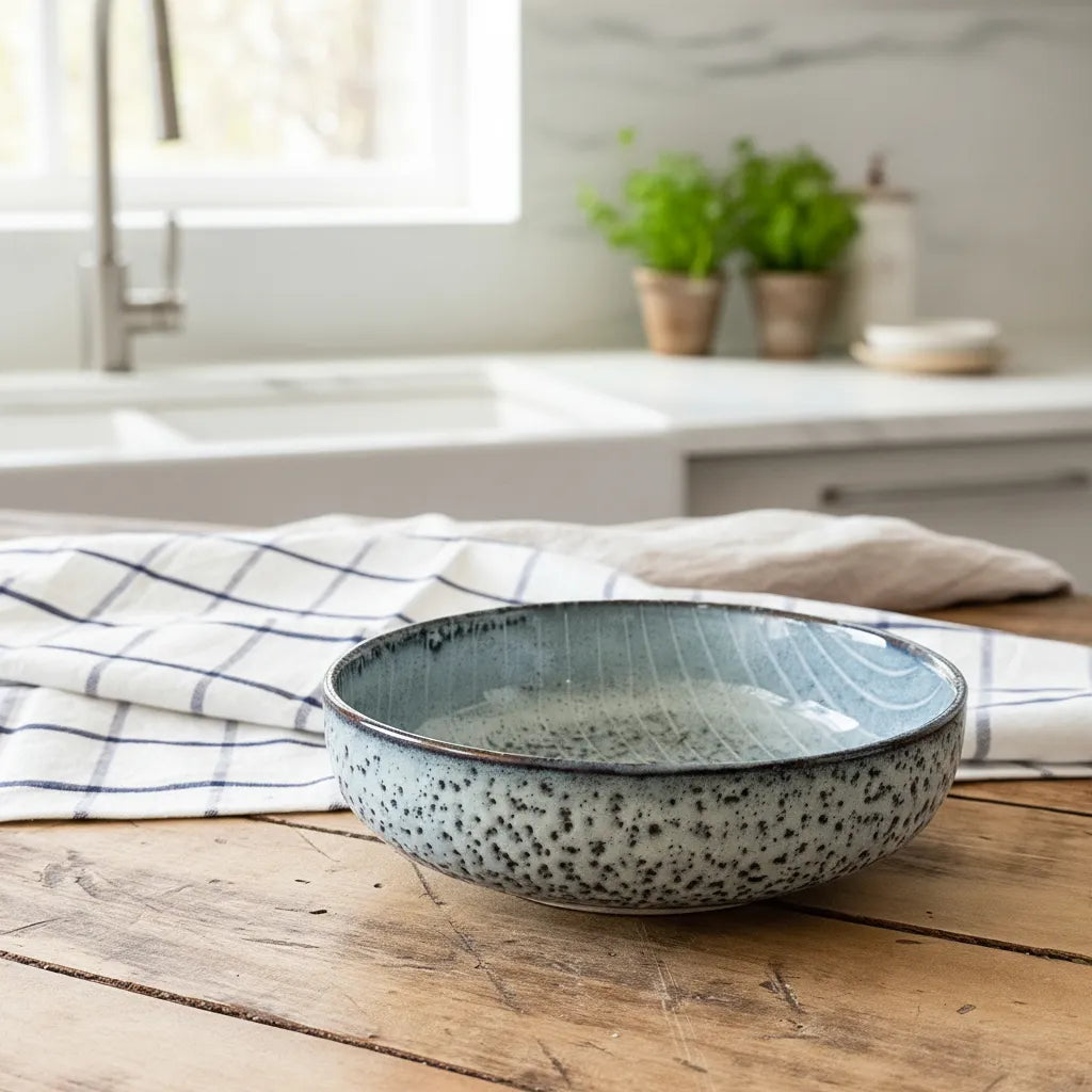 Blue Bowl Cerámica Turquesa Bowl Frank Home Chile