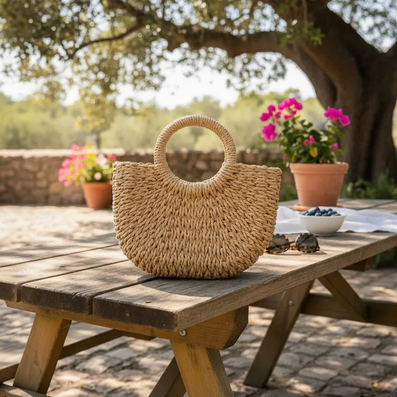 Bolso de playa tejido Bolso Frank Home Chile