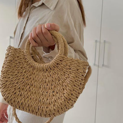 Bolso de playa tejido