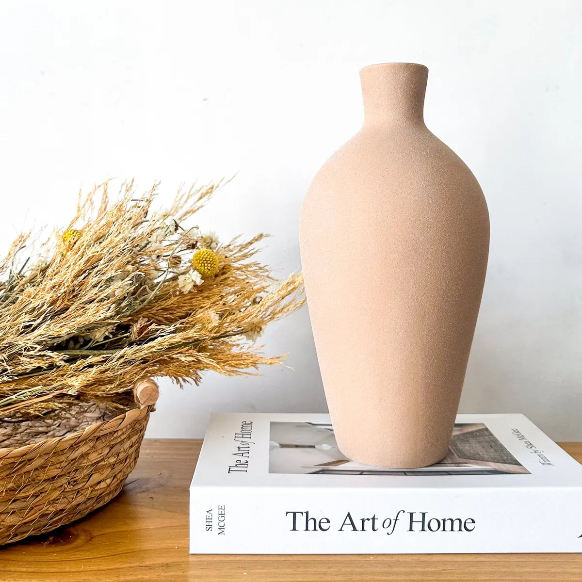 Florero Botella Cerámica Terra Florero Frank Home Chile