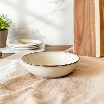 Bowl Cerámica Beige Bowl Frank Home Chile