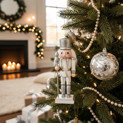 Set 4 Cascanueces Colgantes Navideños 13cm | Frank Home Adorno Frank Home Chile