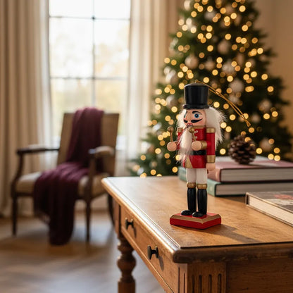 Set 4 Cascanueces Colgantes Navideños 13cm | Frank Home Adorno Frank Home Chile