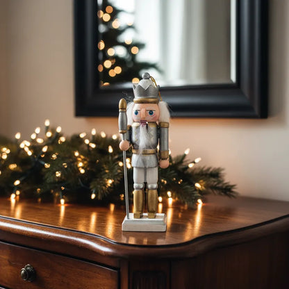 Set 4 Cascanueces Colgantes Navideños 13cm | Frank Home Adorno Frank Home Chile