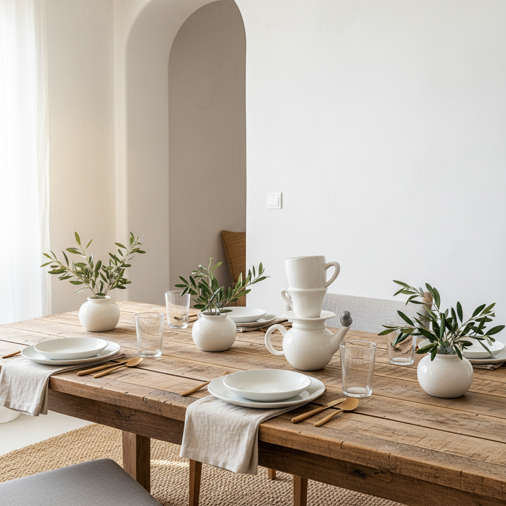 Florero Cerámica Esmaltada Tetera Tazas Florero Frank Home Chile