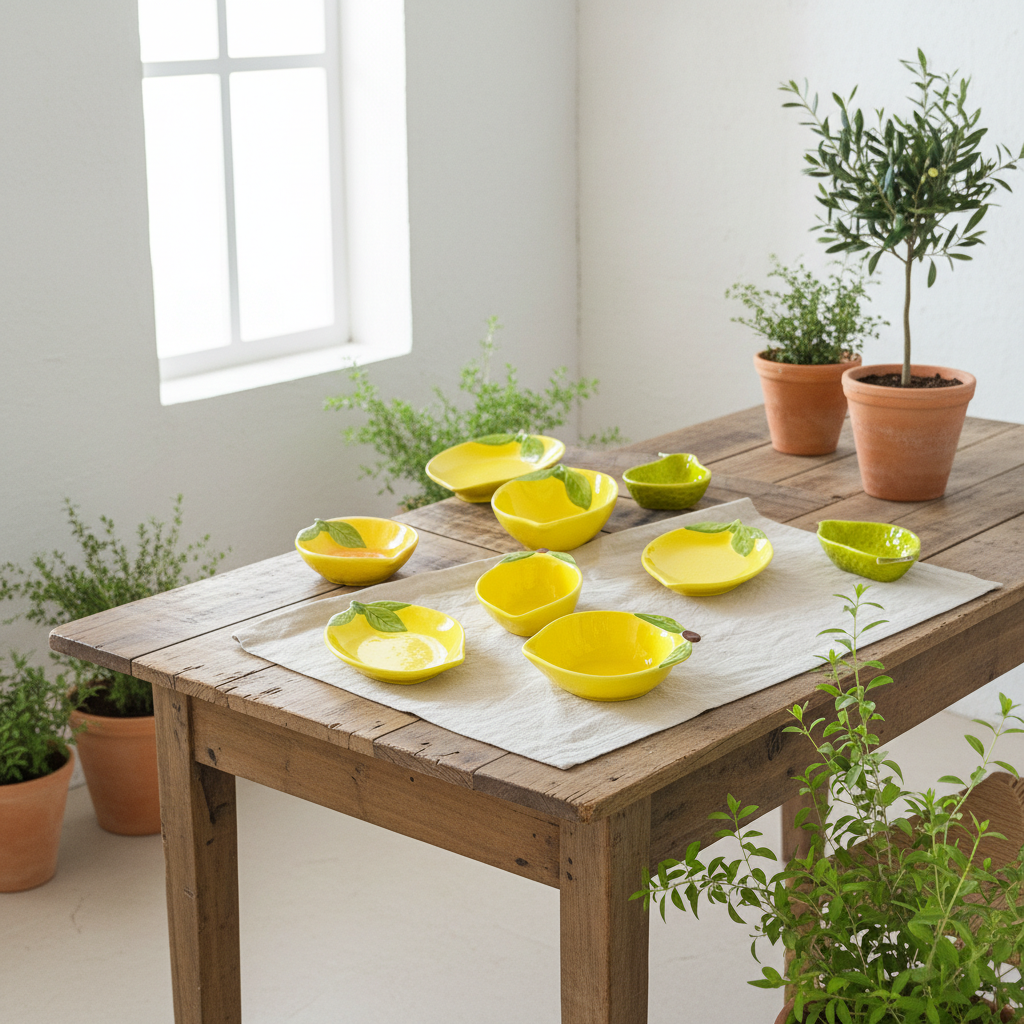 Bowl Cerámica Limón - Diseño Fresco y Versátil Bowl Frank Home Chile