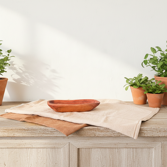 Fuente Madera Alerce Nativa Artesanal Irregular Fuente Frank Home Chile