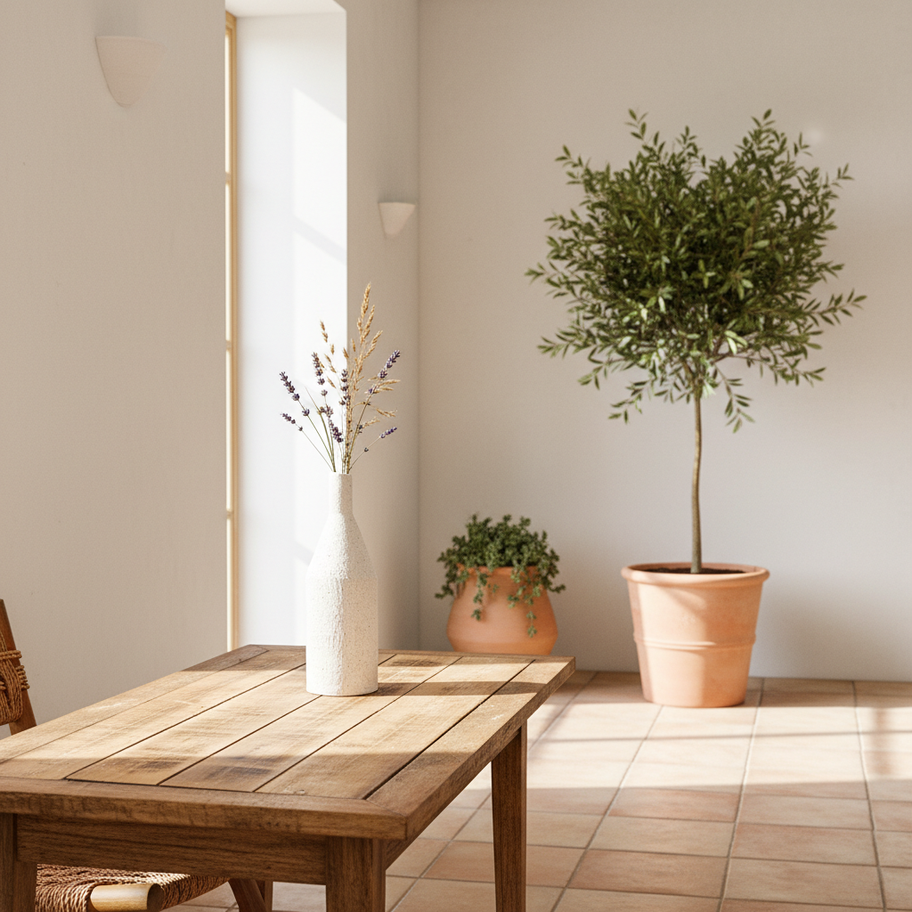 Florero Cerámica Texturada Botella - Diseño Elegante Decorativo Florero Frank Home Chile